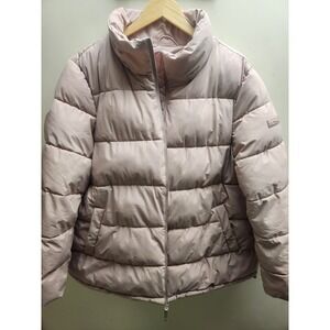 Halifax Traders by HFX Womens Pink Puffer Jacket Water Resistant XXL Puffer Coat